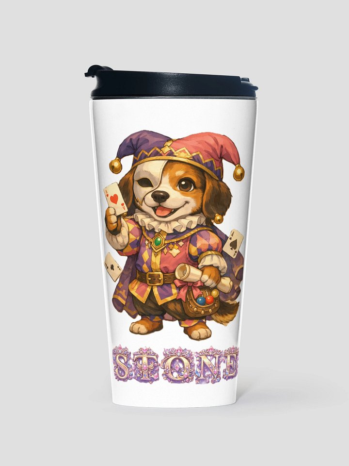 Kingdoms Jester Stainless Steel Travel Mug product image (1)
