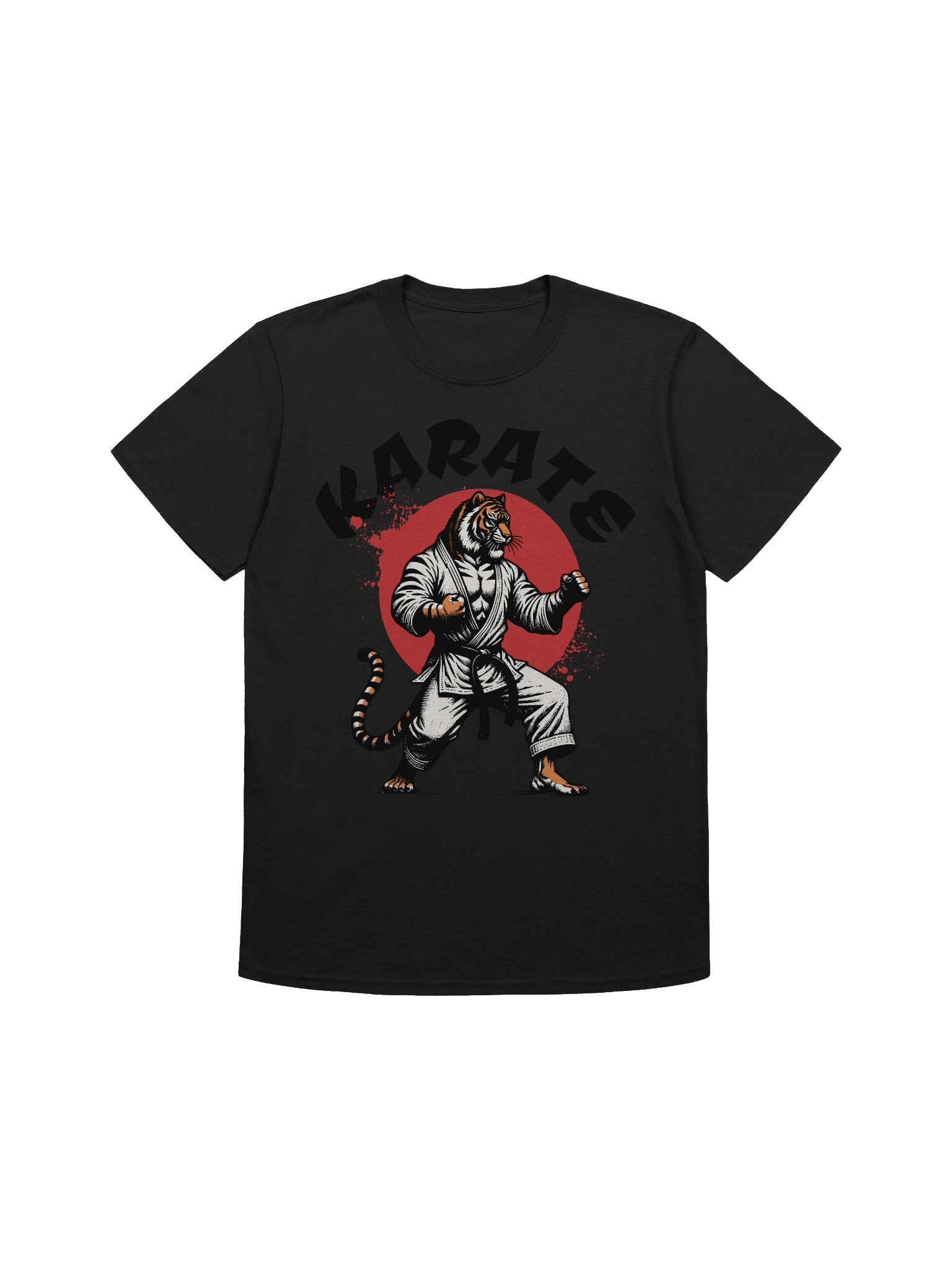 Karate Tiger Spirit T-Shirt - Gildan Softstyle product image (1)