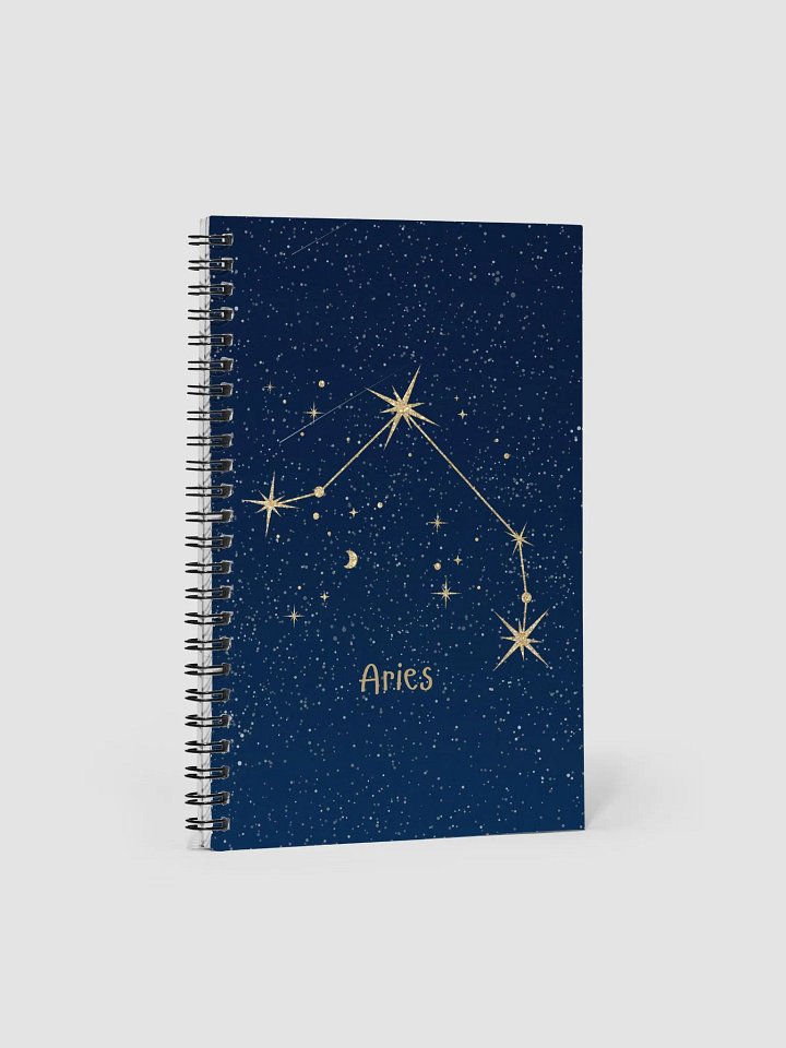Aries Constellation Notebook product image (1)