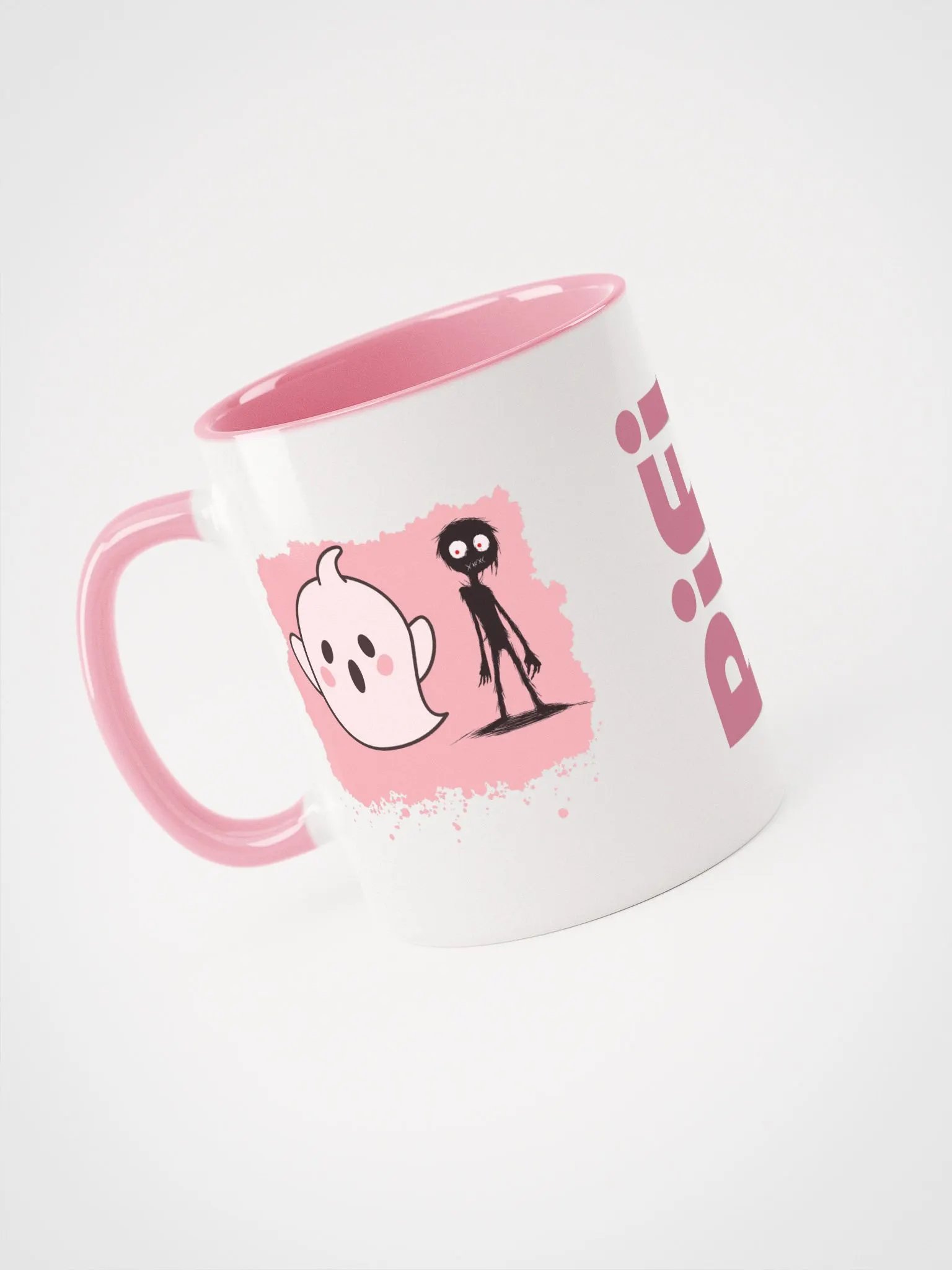 Ghost Hero Afraid Of Zombies Ceramic Mug product image (3)