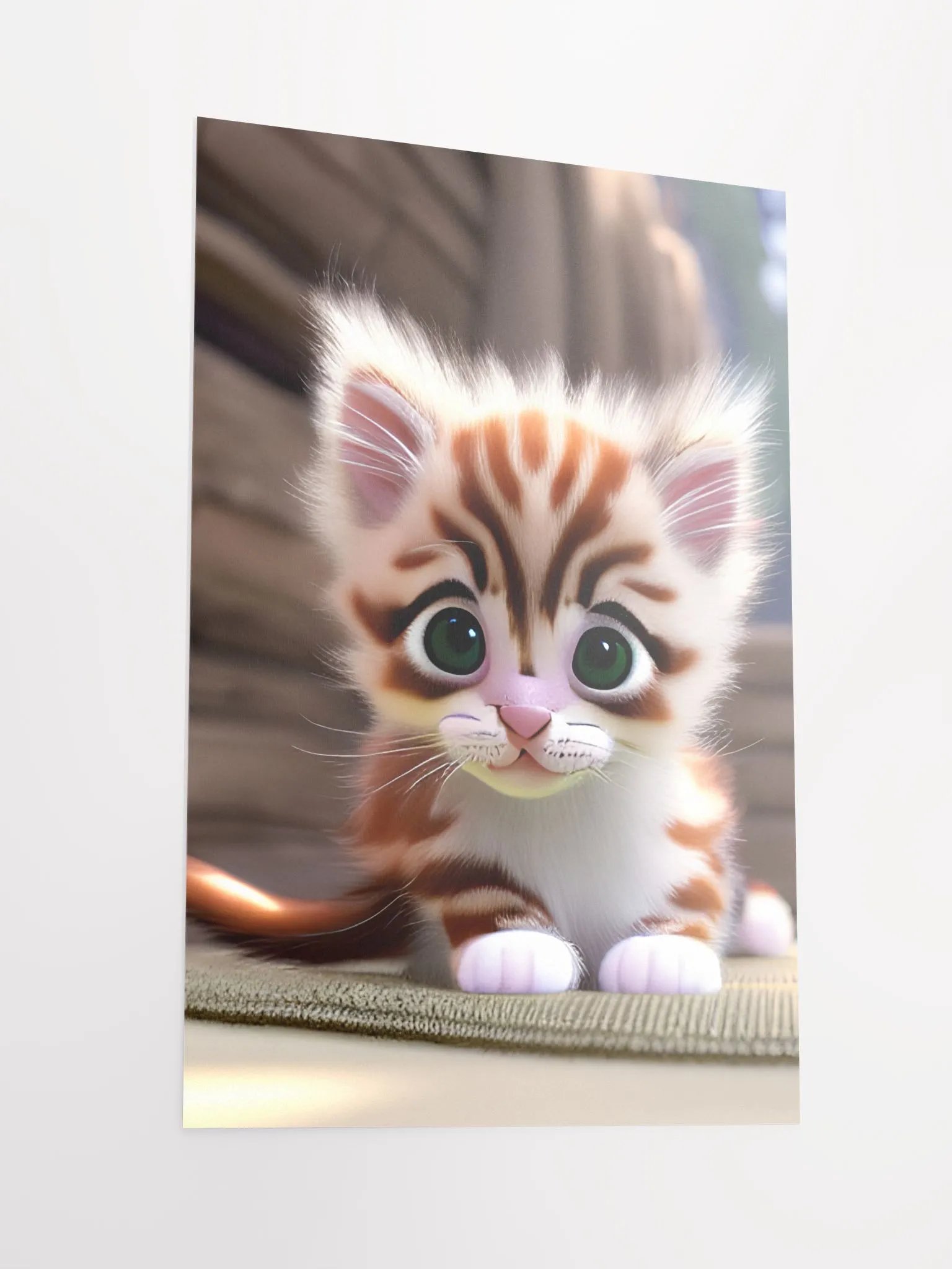 Cabin Companions - Forest Kitty Poster product image (4)