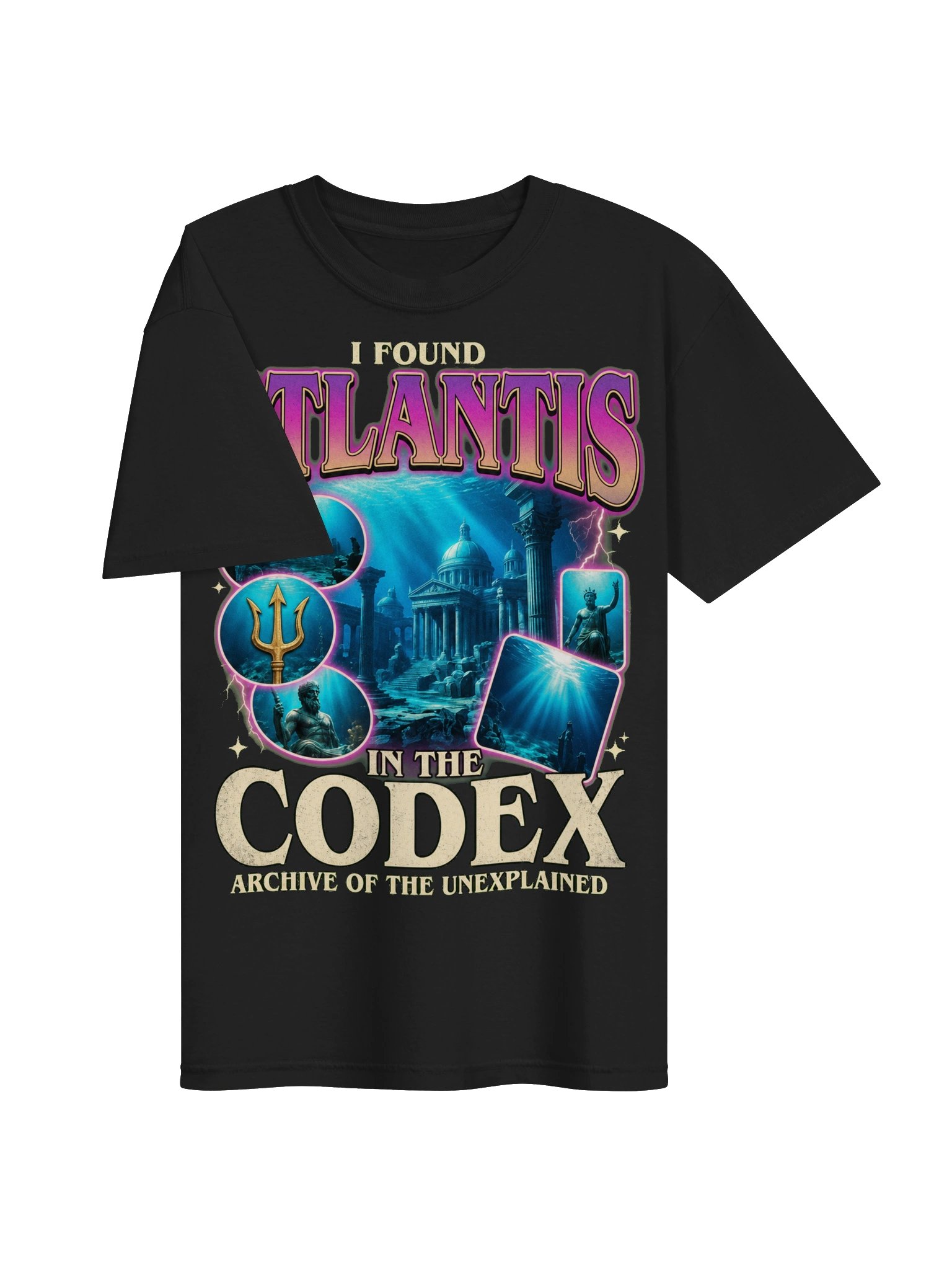 I Found Atlantis in the Codex Tee product image (3)