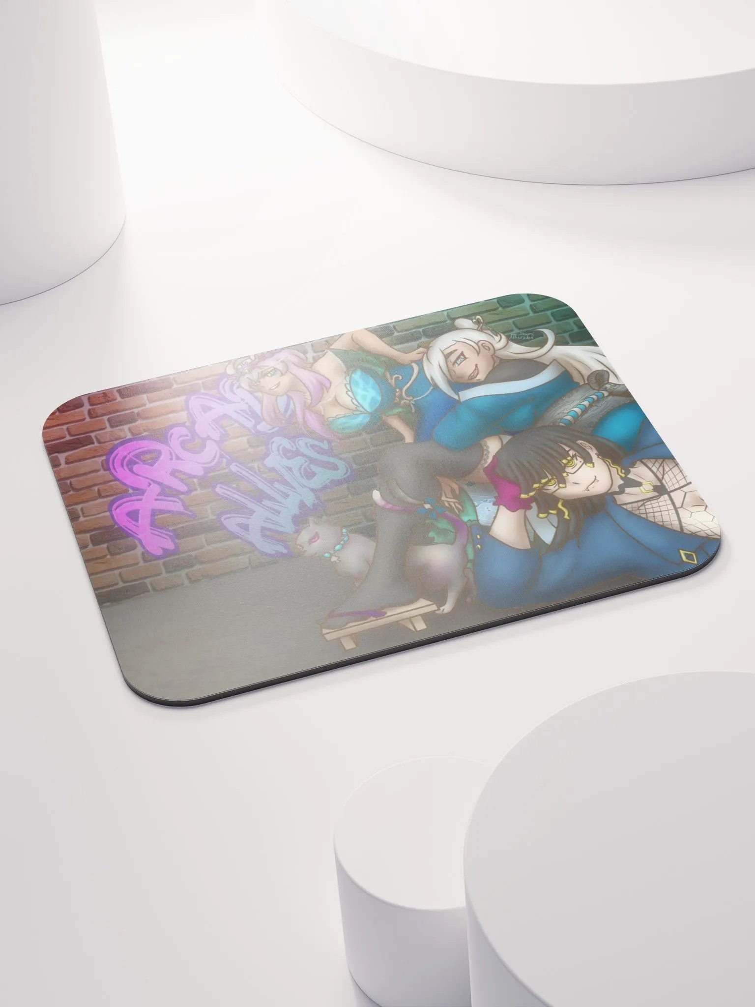 Arcade Allies Graffiti Mouse Pad product image (4)