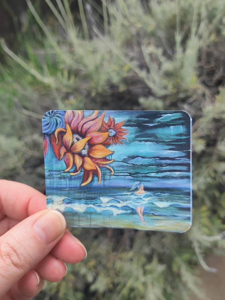 Running towards Something Sticker product image (1)