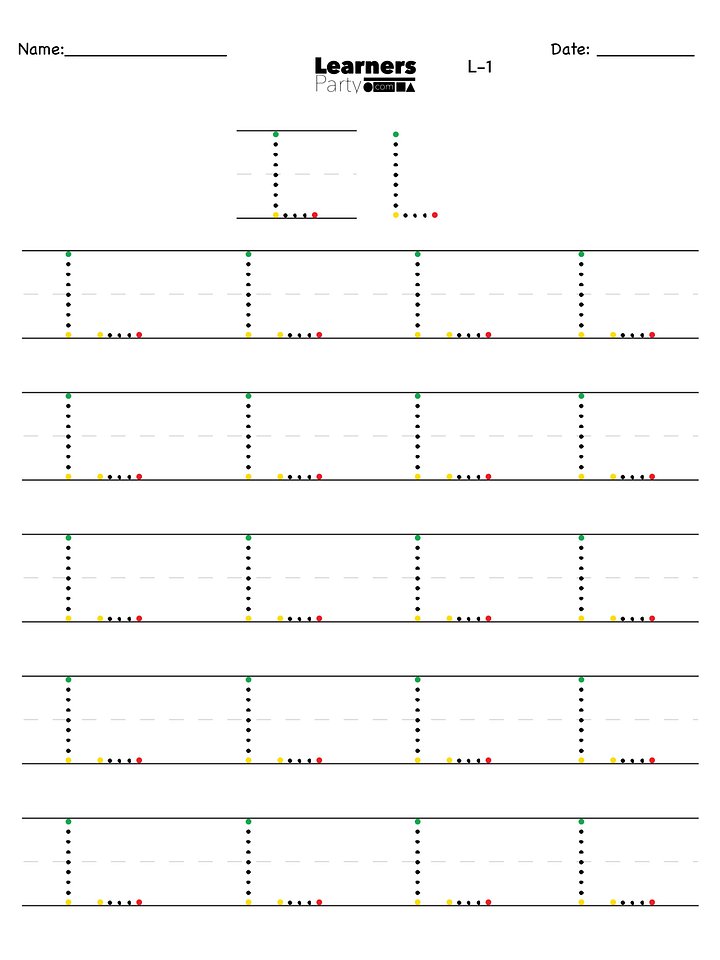 L/l - New Digital Product Progressive Letter Builder product image (1)