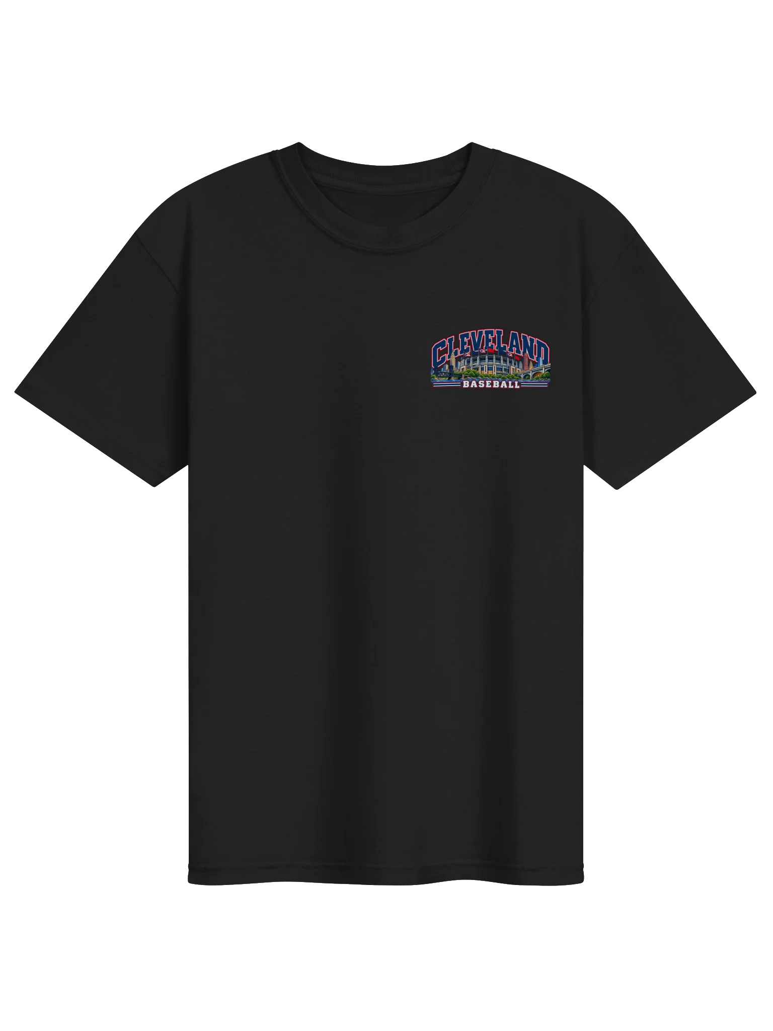 Cleveland Baseball 2026 Animated Player Back Print T-Shirt product image (1)