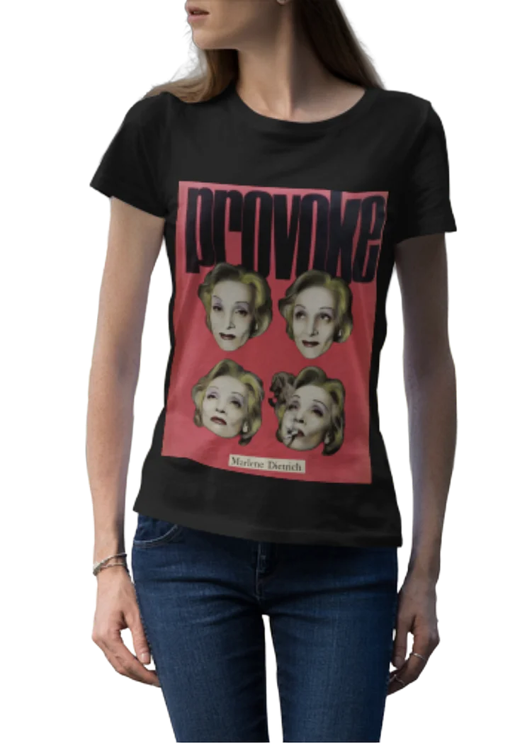 Marlene Dietrich Beauty Blueprint Exclusive T-shirt product image (2)