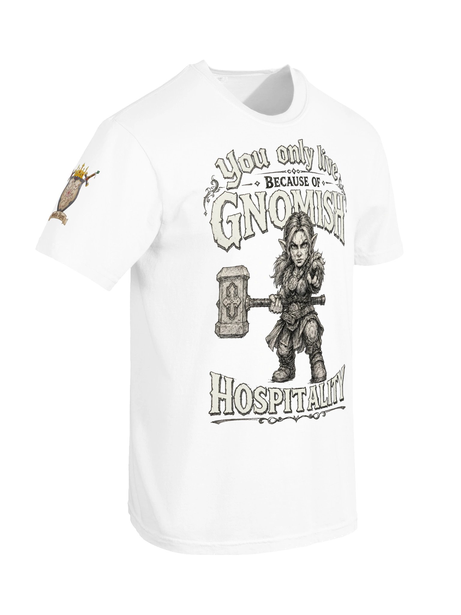 Gnomish Hospitality Tee product image (6)