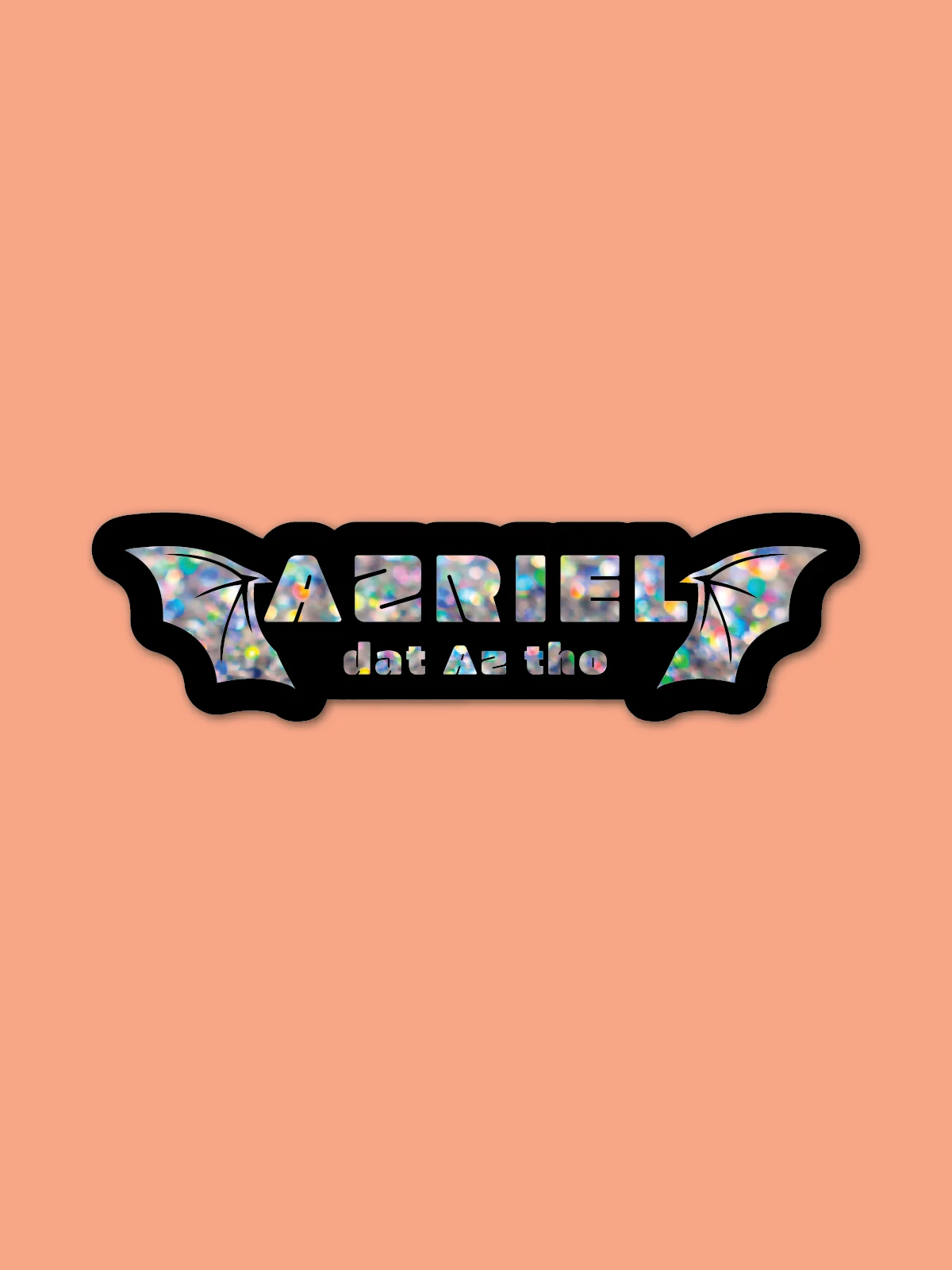 Azriel Sticker (Glitter) product image (1)