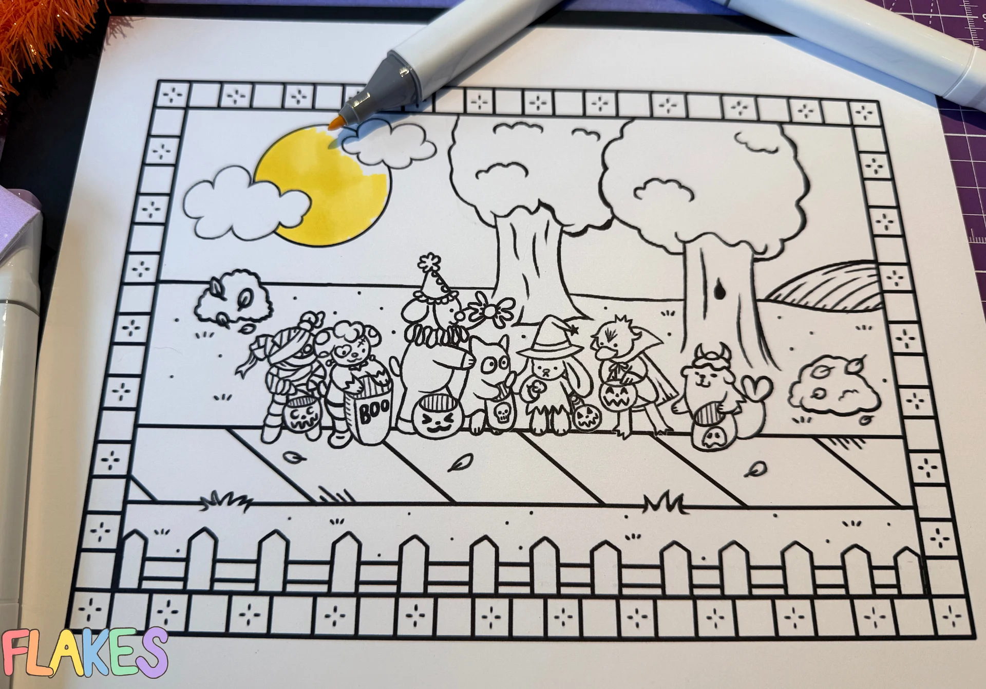Candy Beans | Limited Edition Halloween Sticker Pack & Coloring Sheet product image (6)
