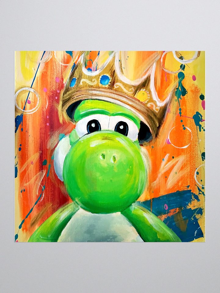King Yoshi Biggie Smalls Parody Sticker product image (1)
