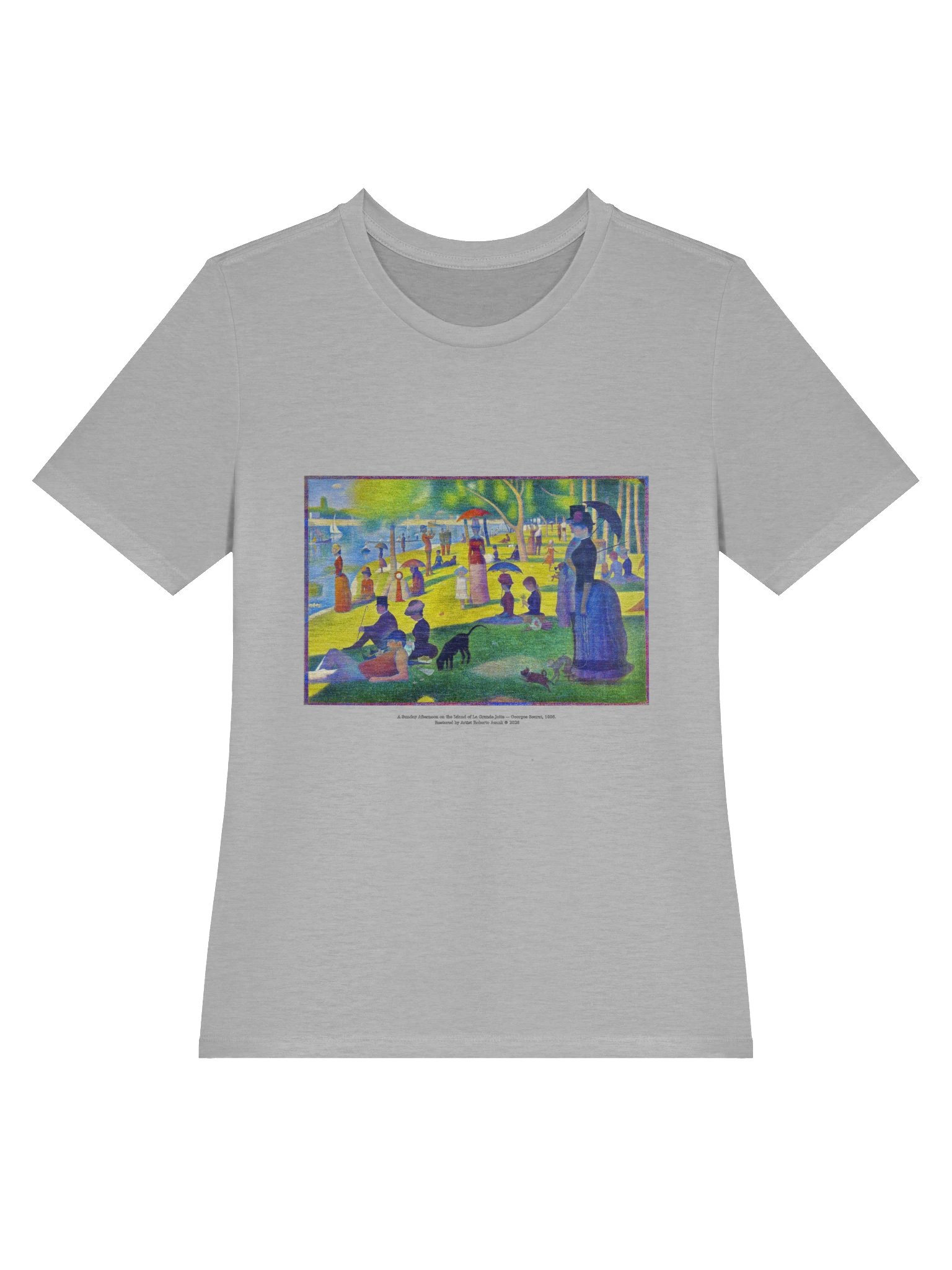 A Sunday Afternoon on the Island of La Grande Jatte — Women's T-Shirt product image (3)
