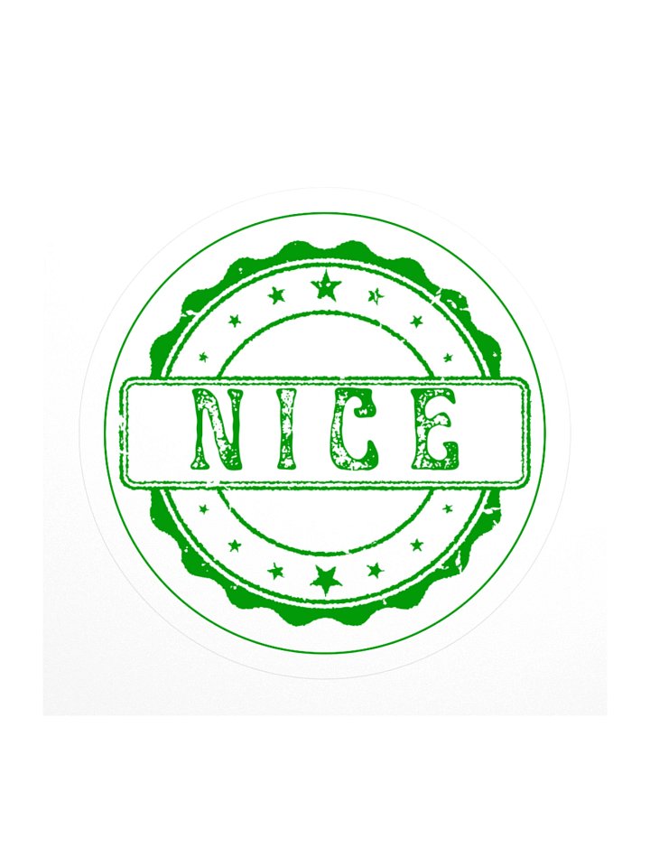 Nice Stamp Sticker product image (1)