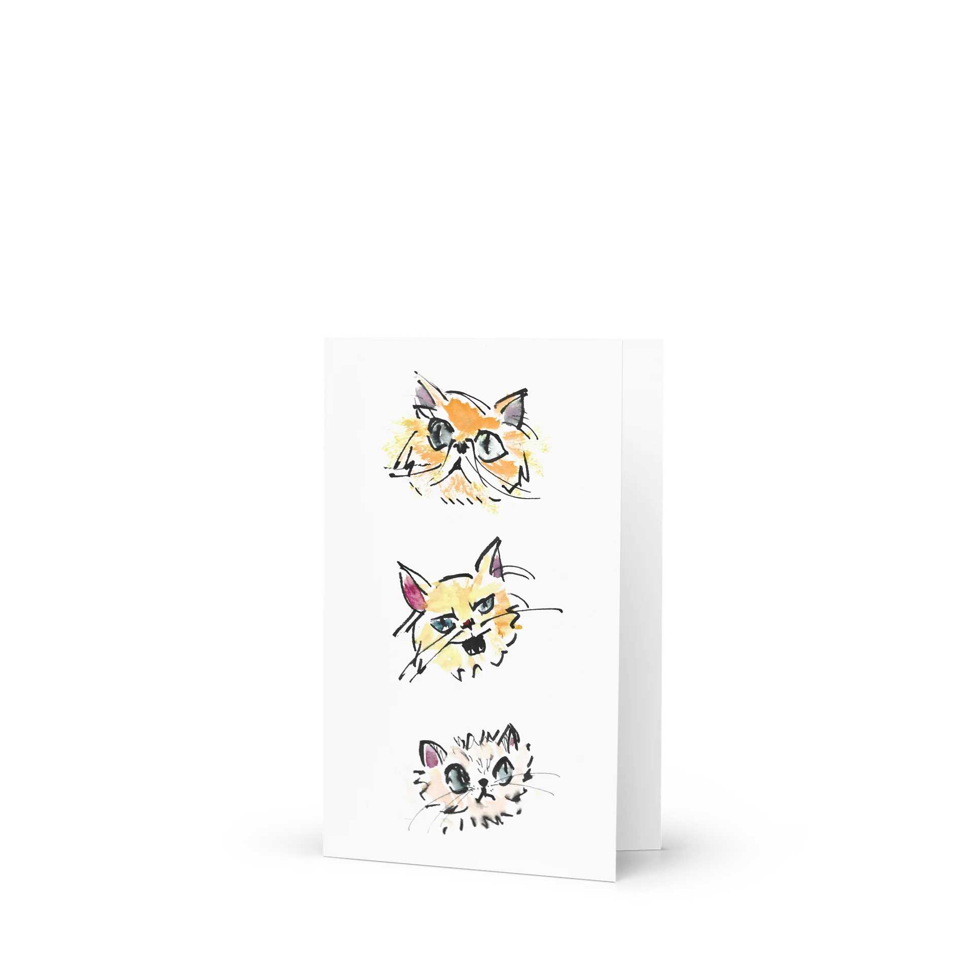 Three Cats Card product image (1)