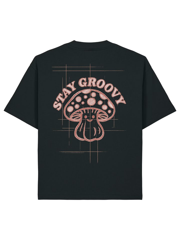 Stay Groovy Blueprints - Oversized Tee product image (2)