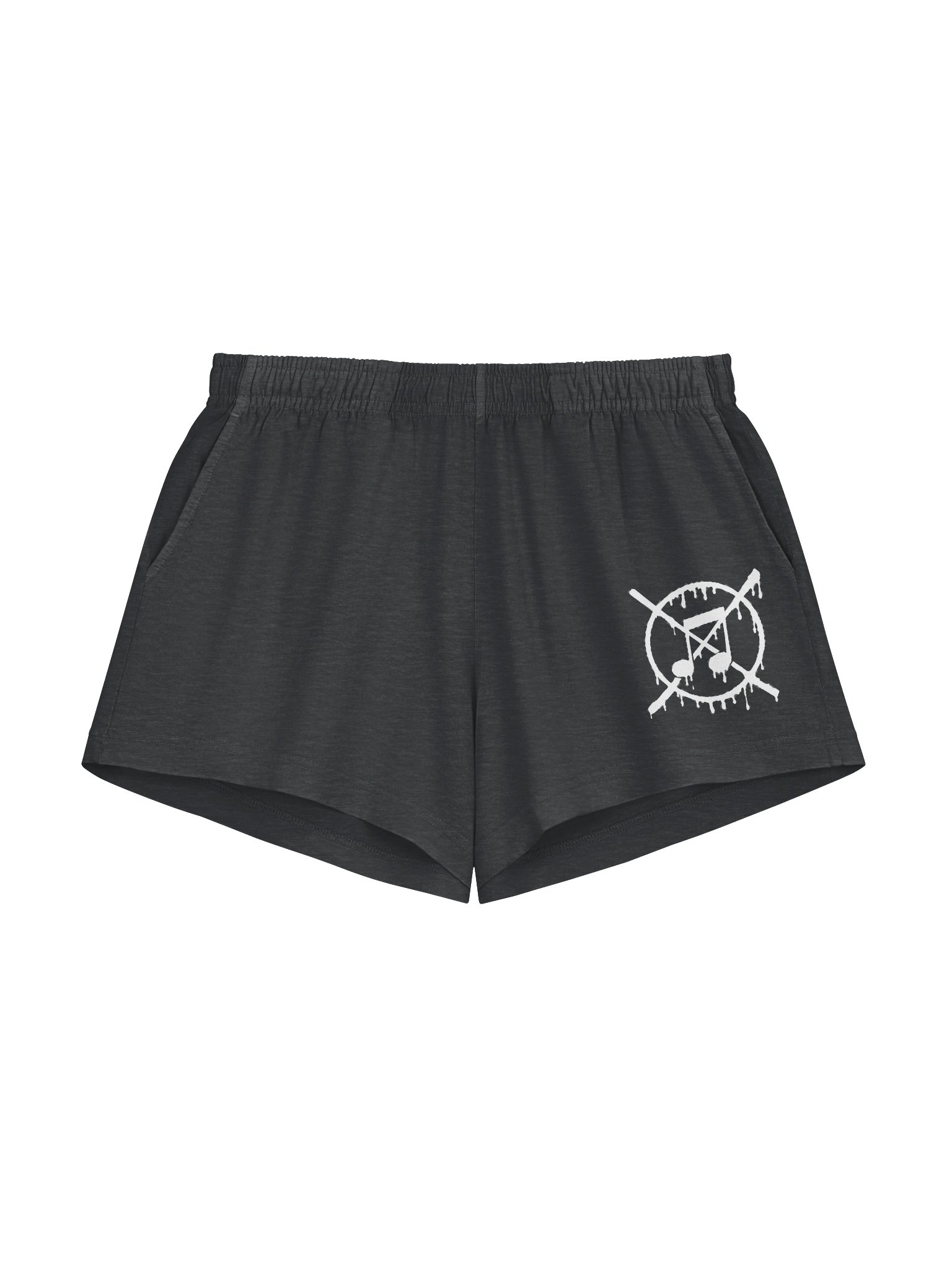 Grindcore Womens Garment Dye Shorts product image (1)