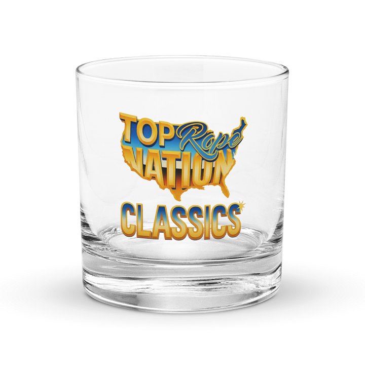 Top Rope Nation Classics Rocks Glass product image (1)