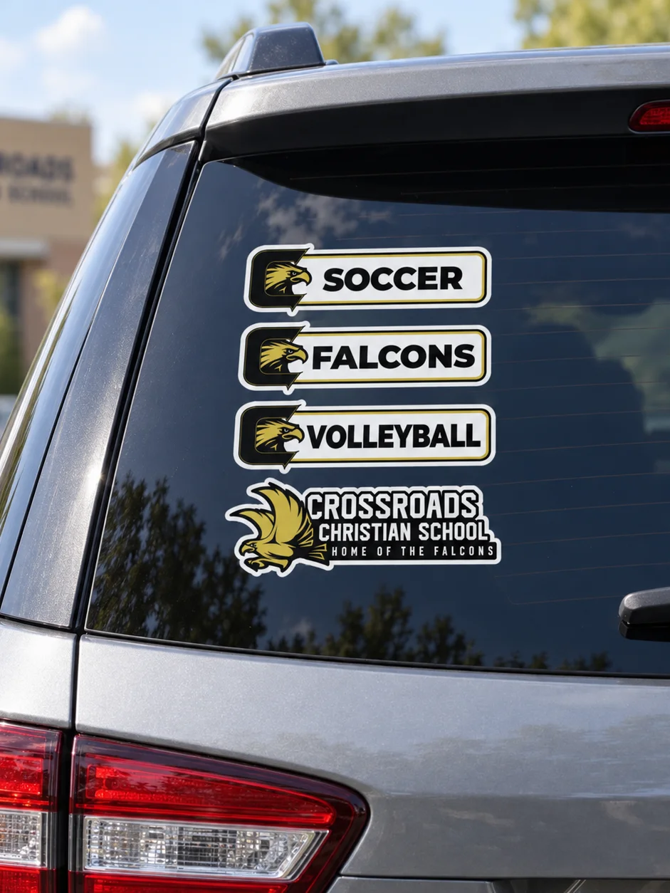 Crossroads Falcons Sports Spirit Decals product image (1)