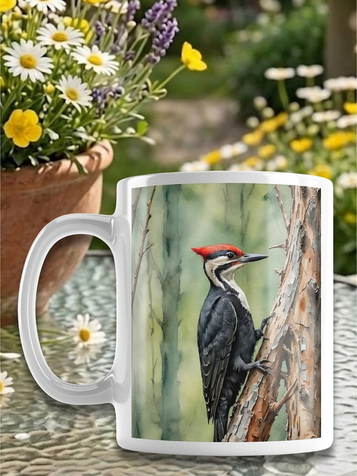 Pileated Woodpecker | Bird Coffee Mug product image (1)