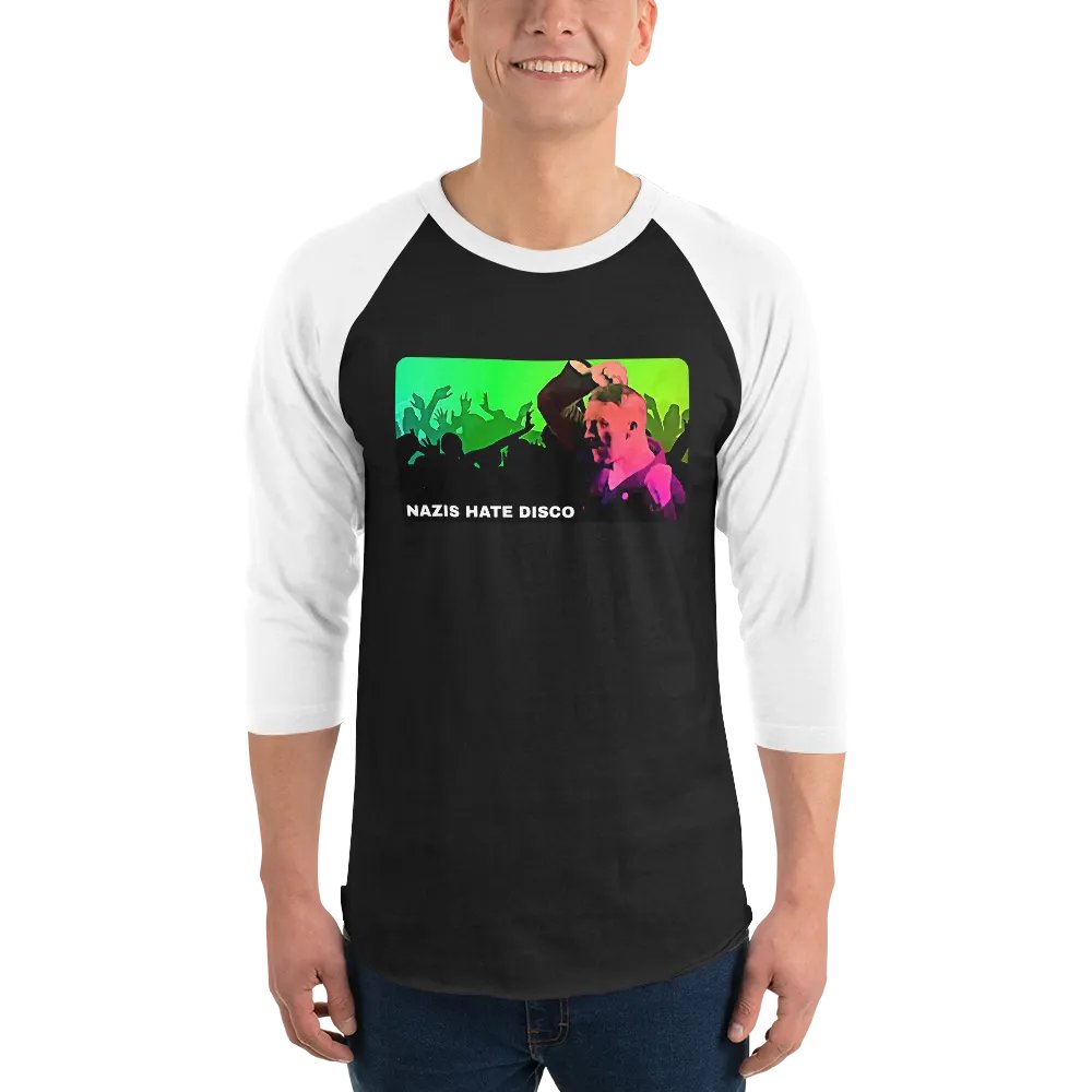 They Hate Disco Baseball Tee product image (1)