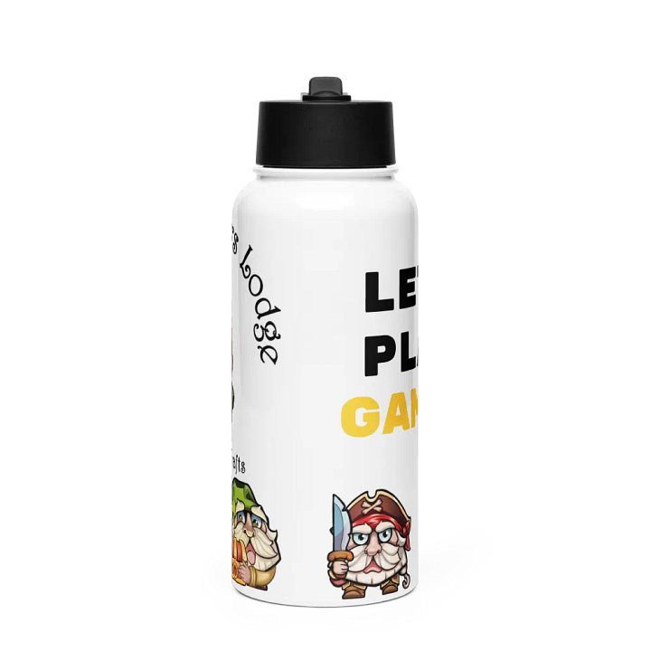 Let's Play Games Beverage Bottle product image (1)