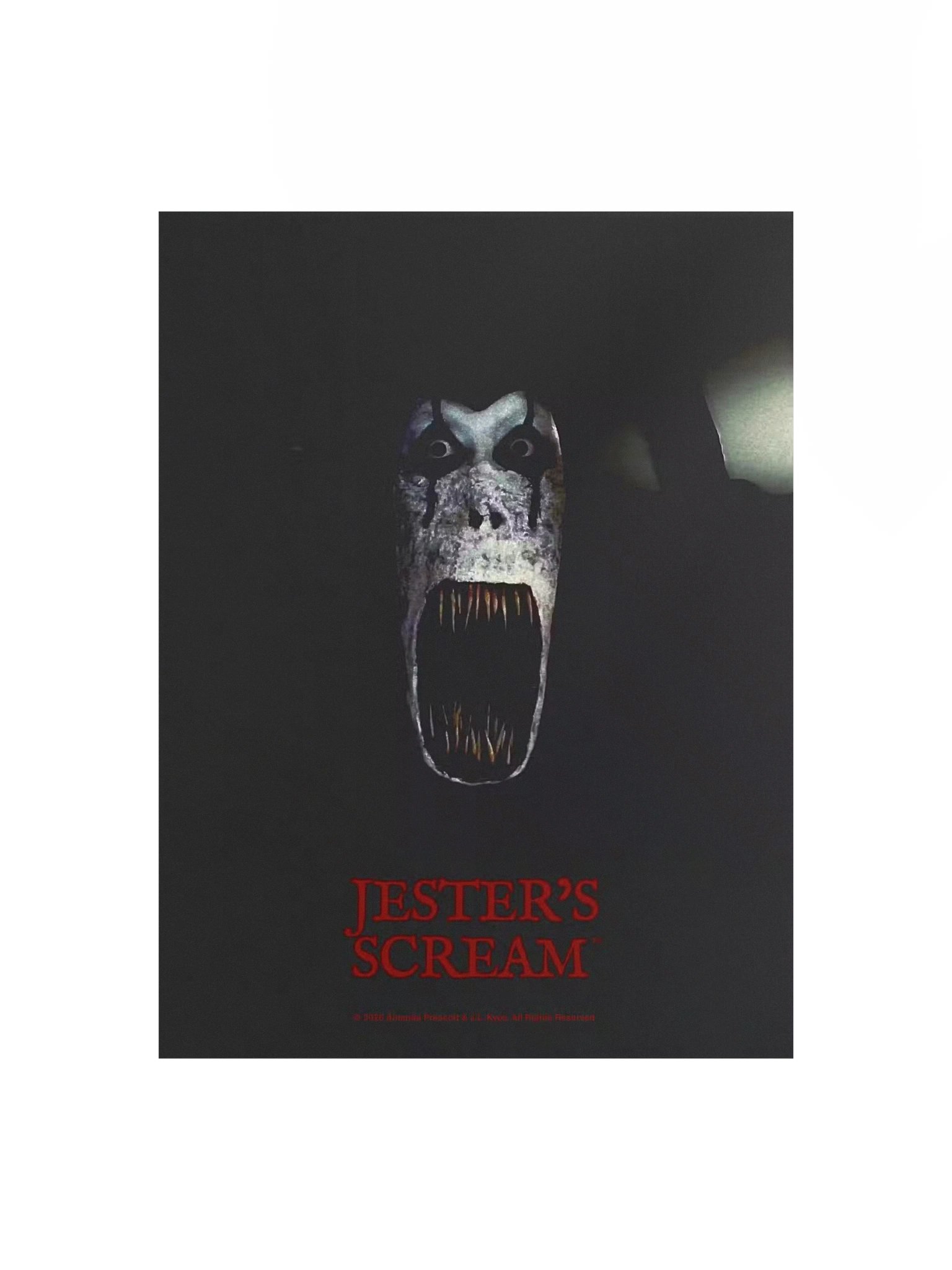 Jester's Scream™ Classic Poster product image (1)