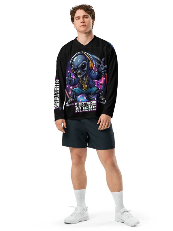 LIMITED EDITION - CNX Core All-over print Unisex Long Sleeve Tee — Streetwear Aliens 002 product image (6)