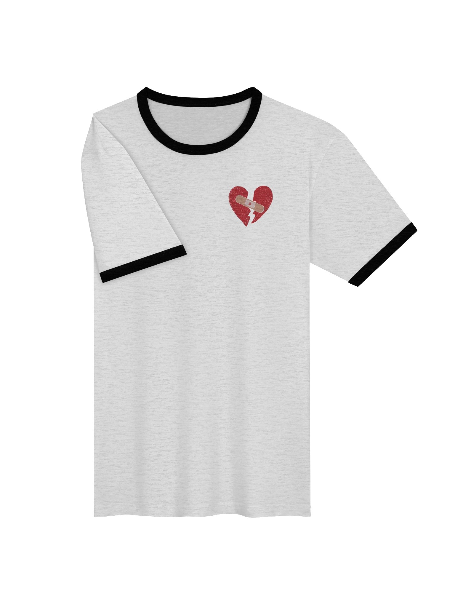Corazon Unisex Ringer Tee product image (3)