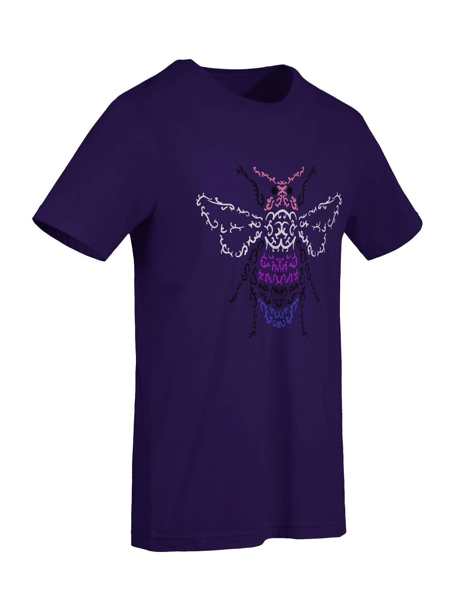 Genderfluid Stripes Bumblebee Graphic Tee product image (43)