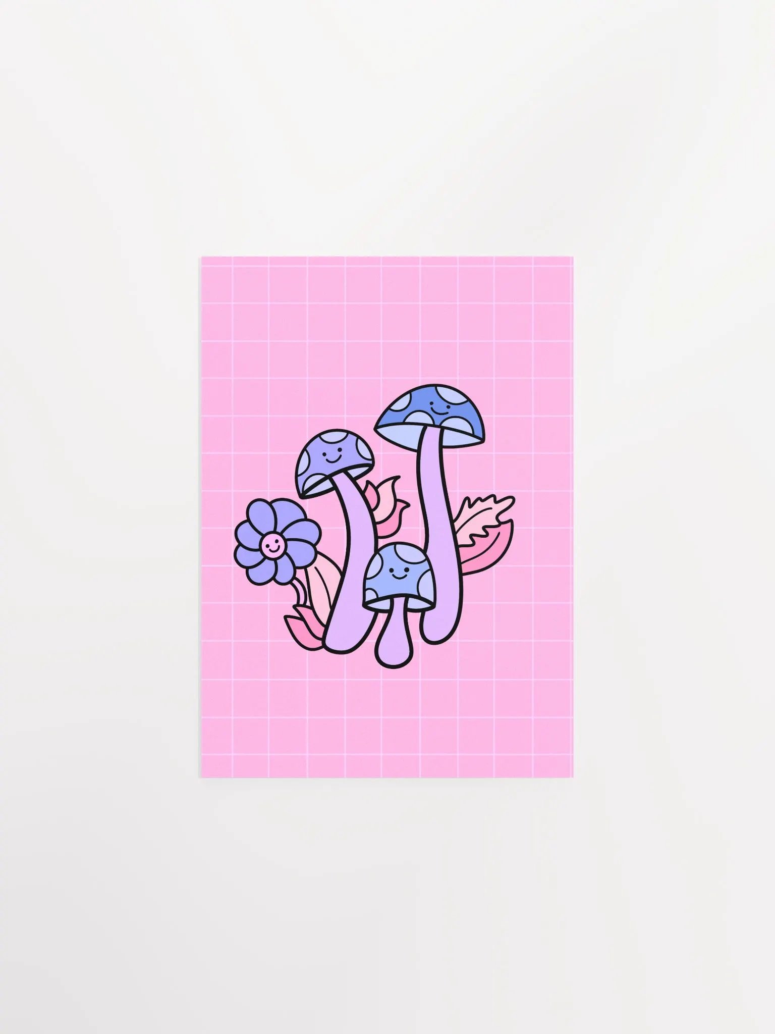 Pinky Mushrooms Prints product image (4)