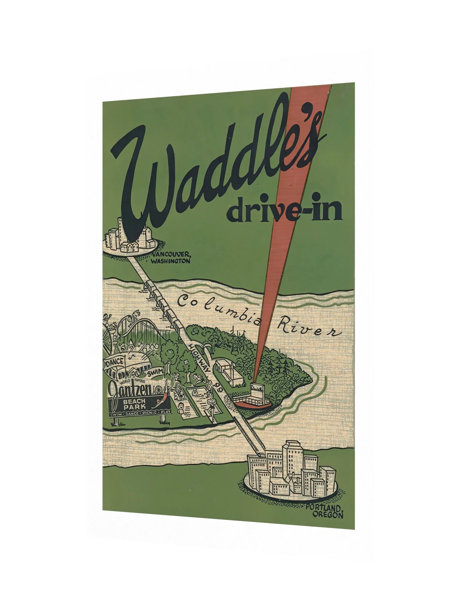 Waddle’s Drive-In Poster product image (9)