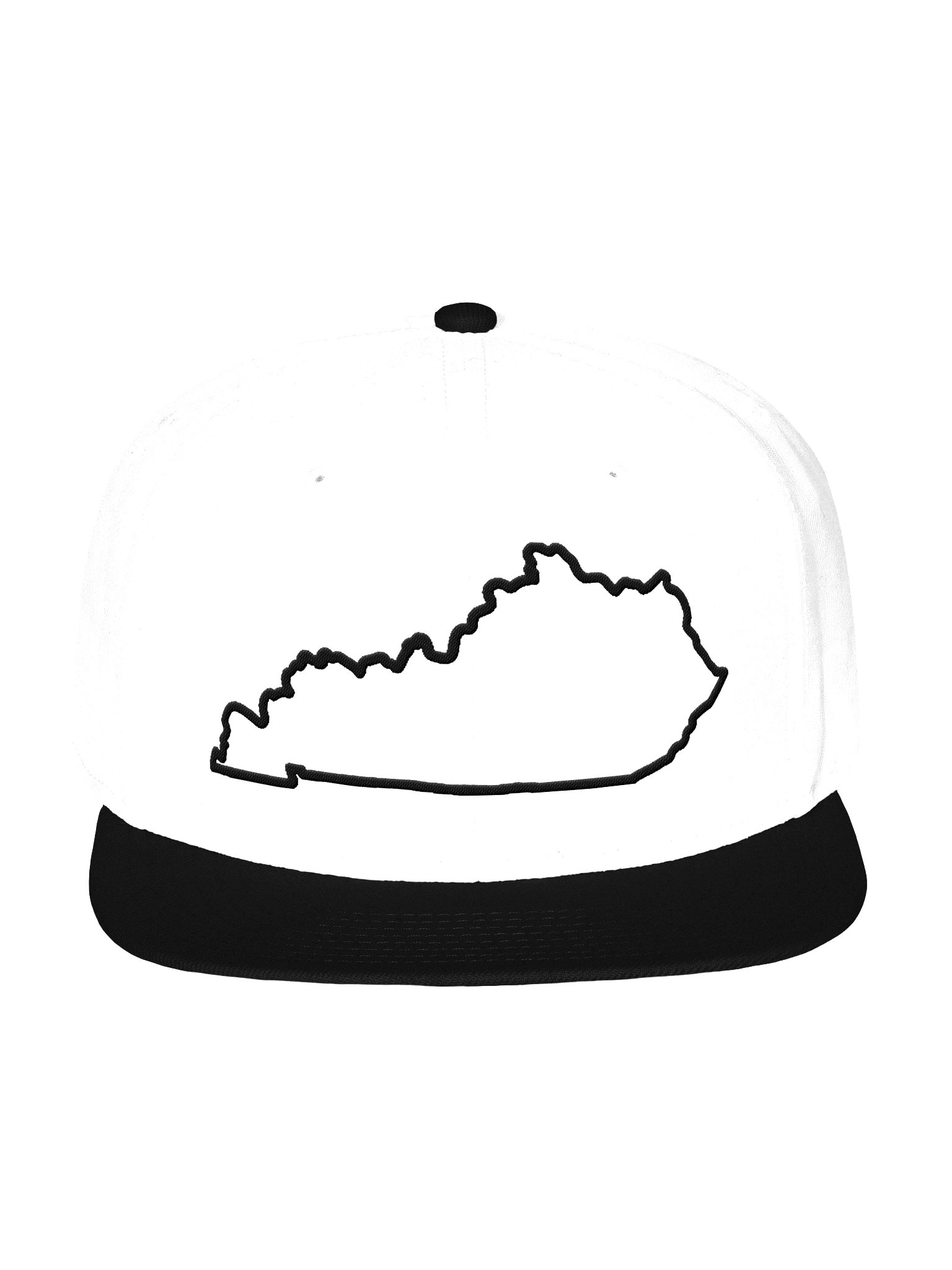 State of KY Outline Embroidered Snapback Hat product image (2)