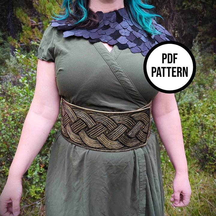 Leather Annatar Belt - PDF Pattern for Leatherwork product image (2)