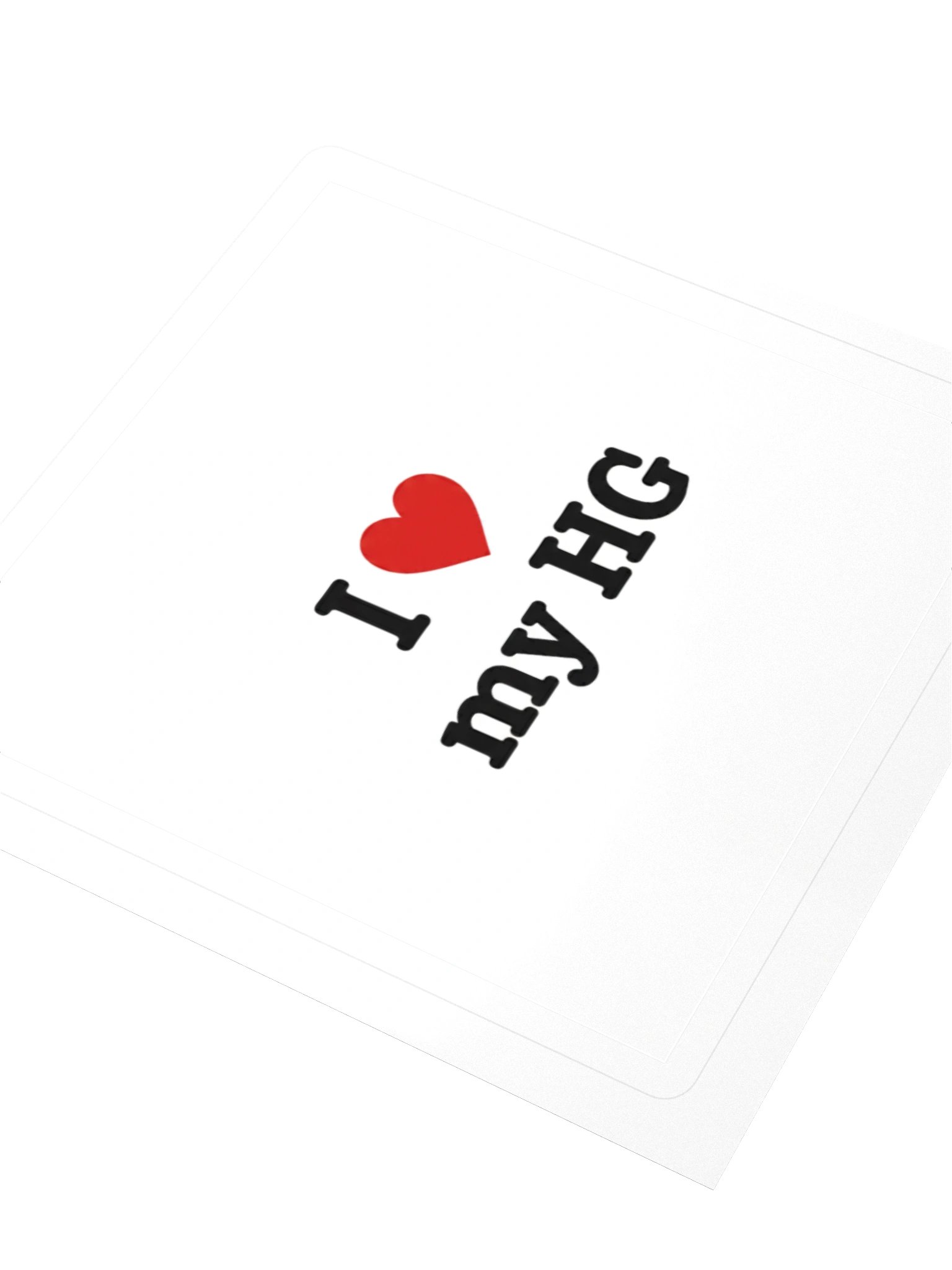 I ♥ my HG Kiss Cut Stickers product image (6)
