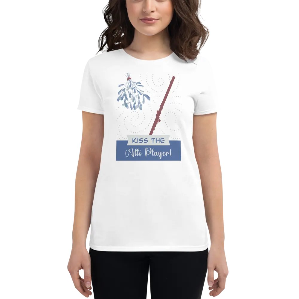 Alto Flute - Kiss The Flute Player - Women's Fit Short Sleeve product image (2)