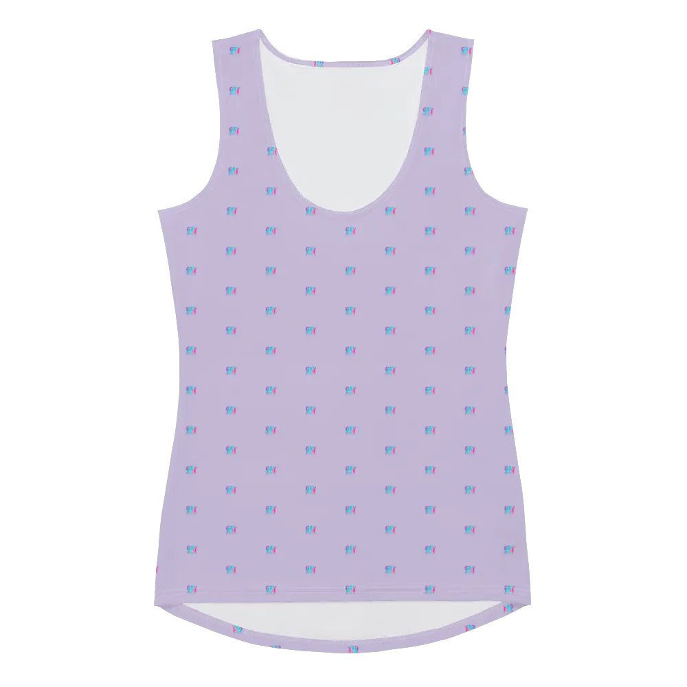 Gay Reflections (LAG Colors) All Over Print Fitted Tank Top product image (4)