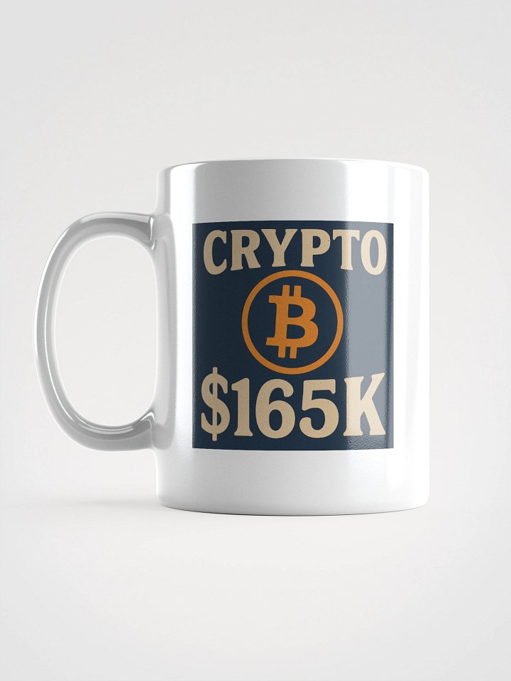Crypto $165K BTC – Bitcoin Prediction Coffee Mug product image (1)