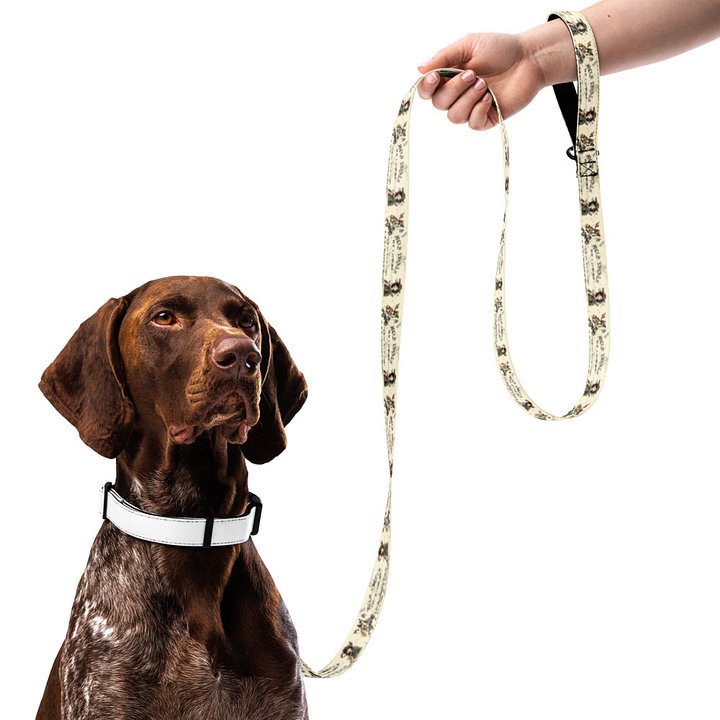 Mel’s Angels Pet Transport Leash – Tattoo Flash | Durable 6ft Dog Leash product image (1)