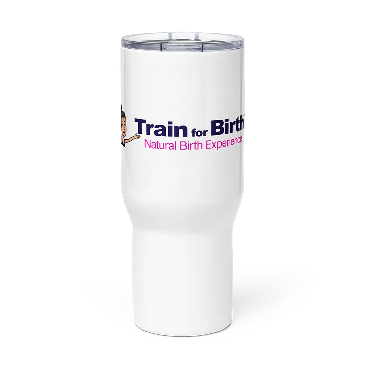 Train for Birth® 40oz White Tumbler product image (2)