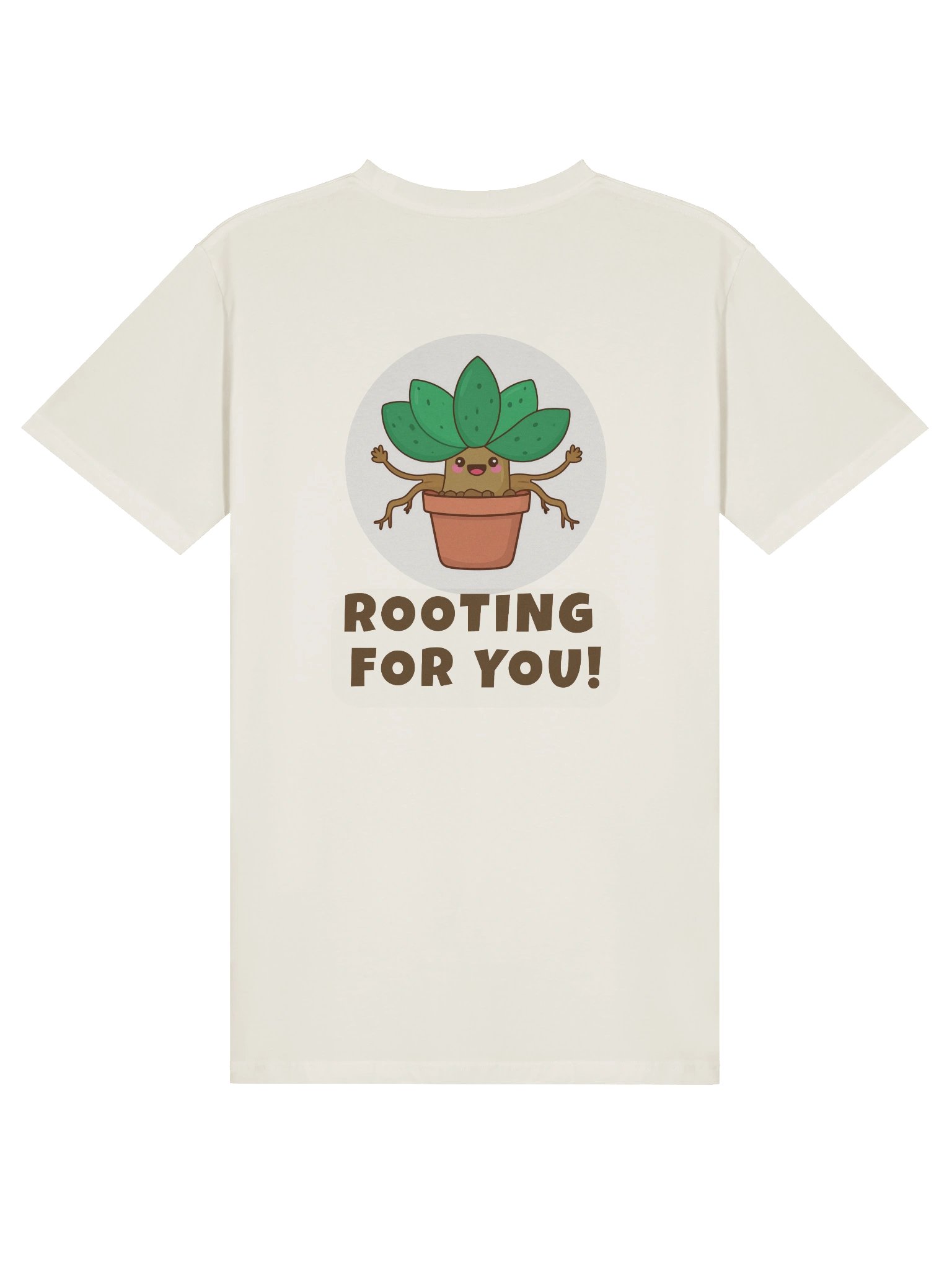 Cheerful Succulent Plant T-Shirt product image (4)