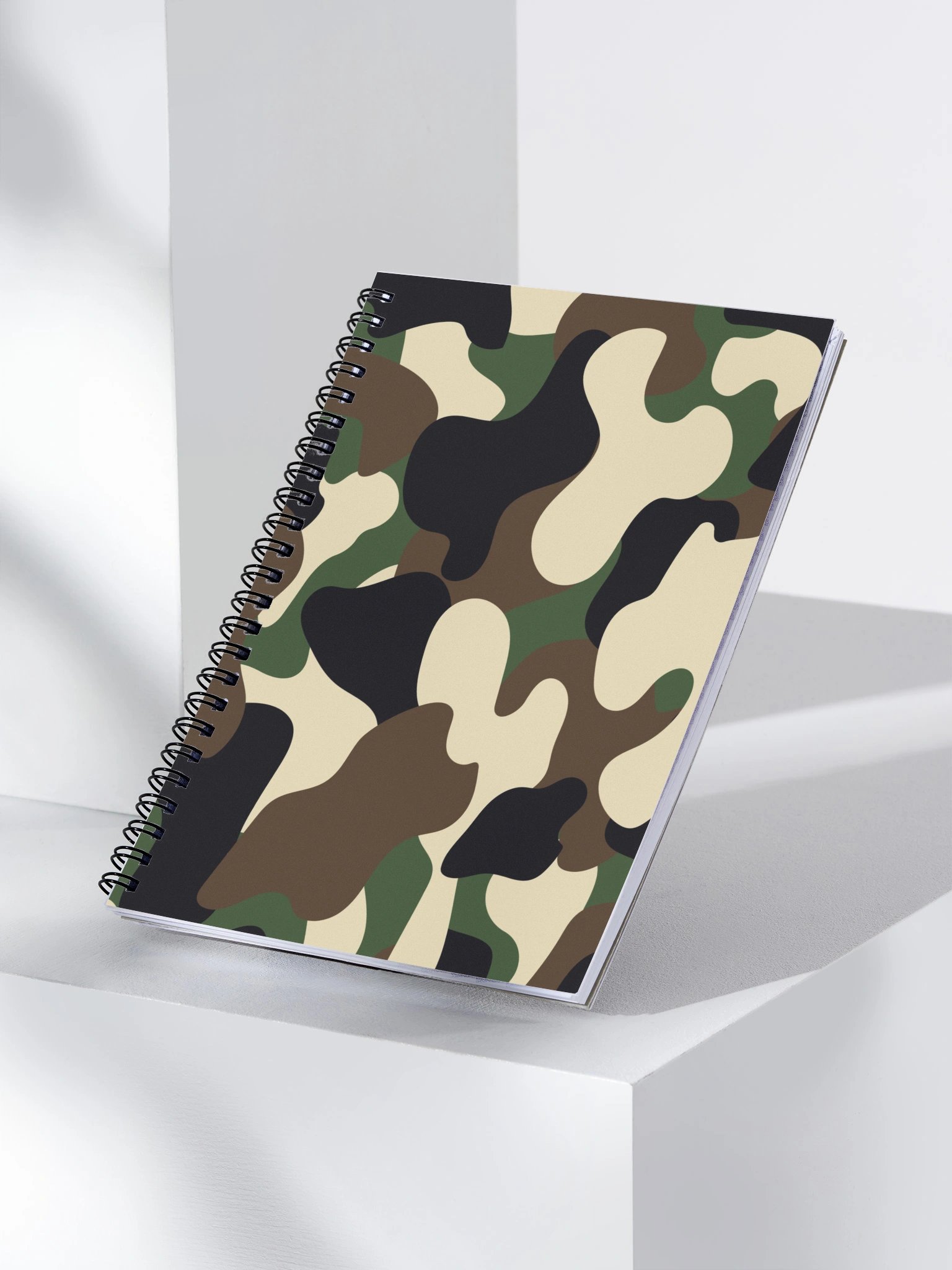 Camo Flow Spiral Notebook product image (3)