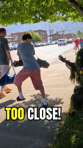 Three scares, zero warning! 🌿😂 Nothing beats a good old-fashioned bushman prank to keep people on their toes. I’m still laugh...