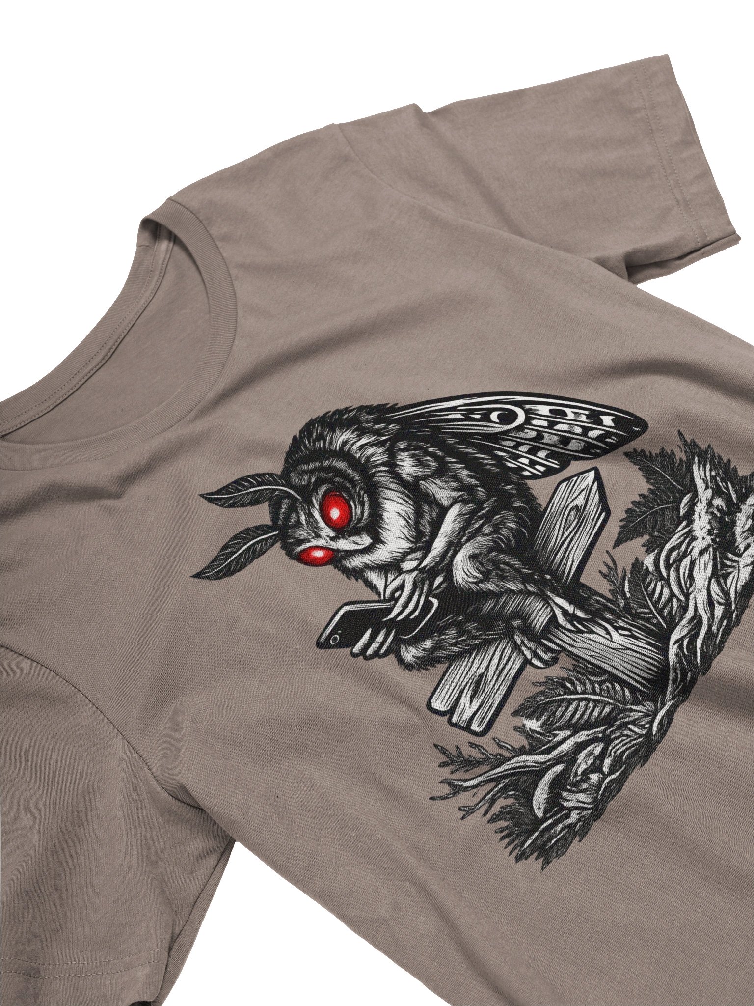 MOBILE MOTHMAN SUPER SOFT T-SHIRT product image (39)