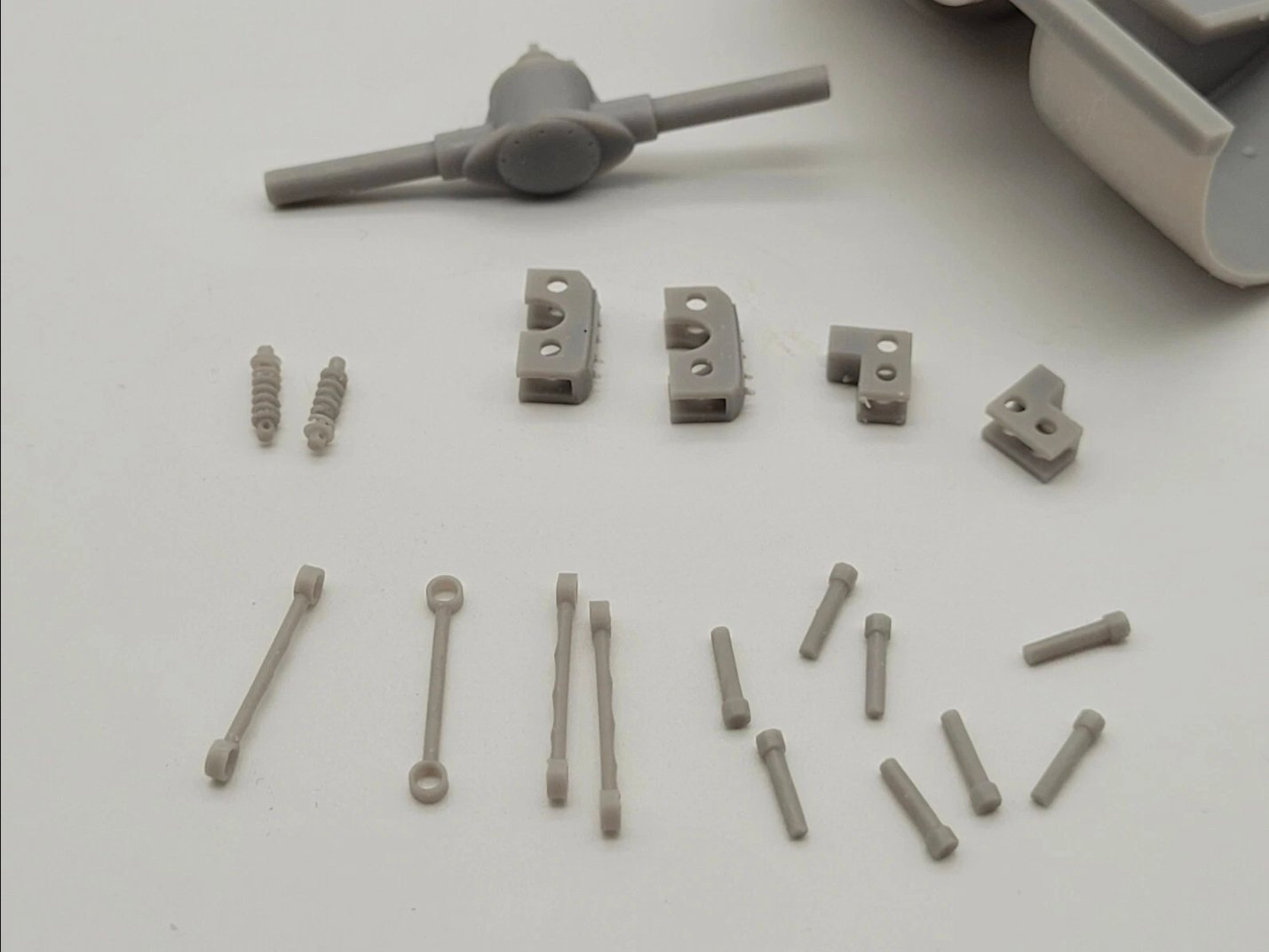 Pro Street Back Half Tubbed Chassis 4 Link 1/24 and 1/25 scale model cars product image (9)