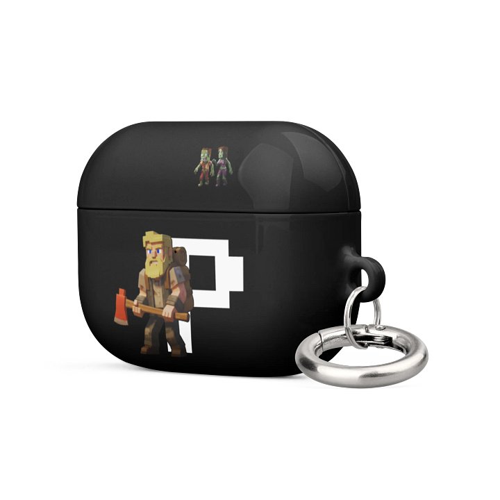 Patient PixelZ P Logo AirPods® Case (Black) product image (2)