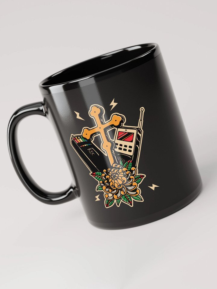 Give us a Sign Ceramic Mug - Black product image (2)