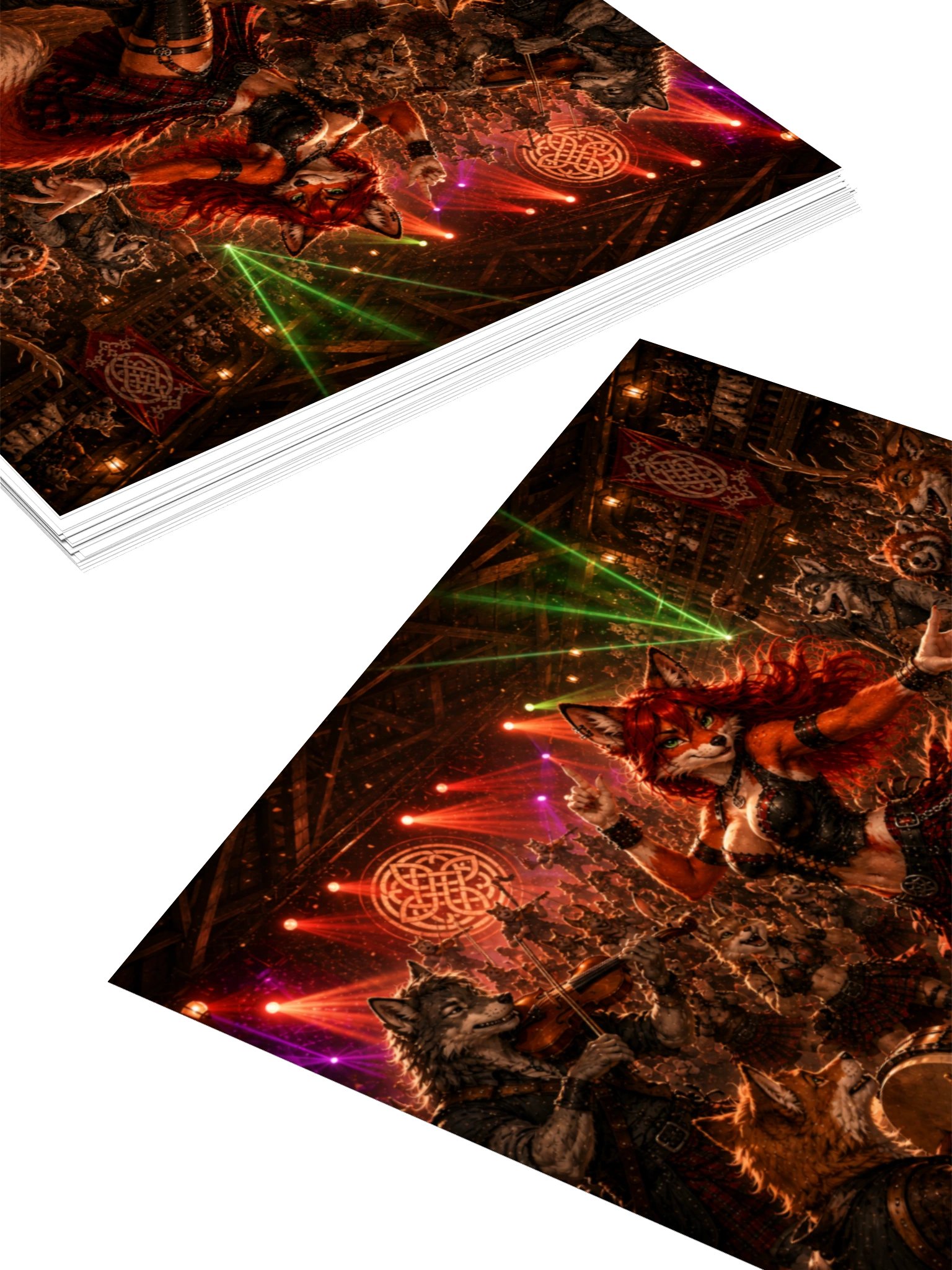 Red Fox Reel Sticker product image (10)