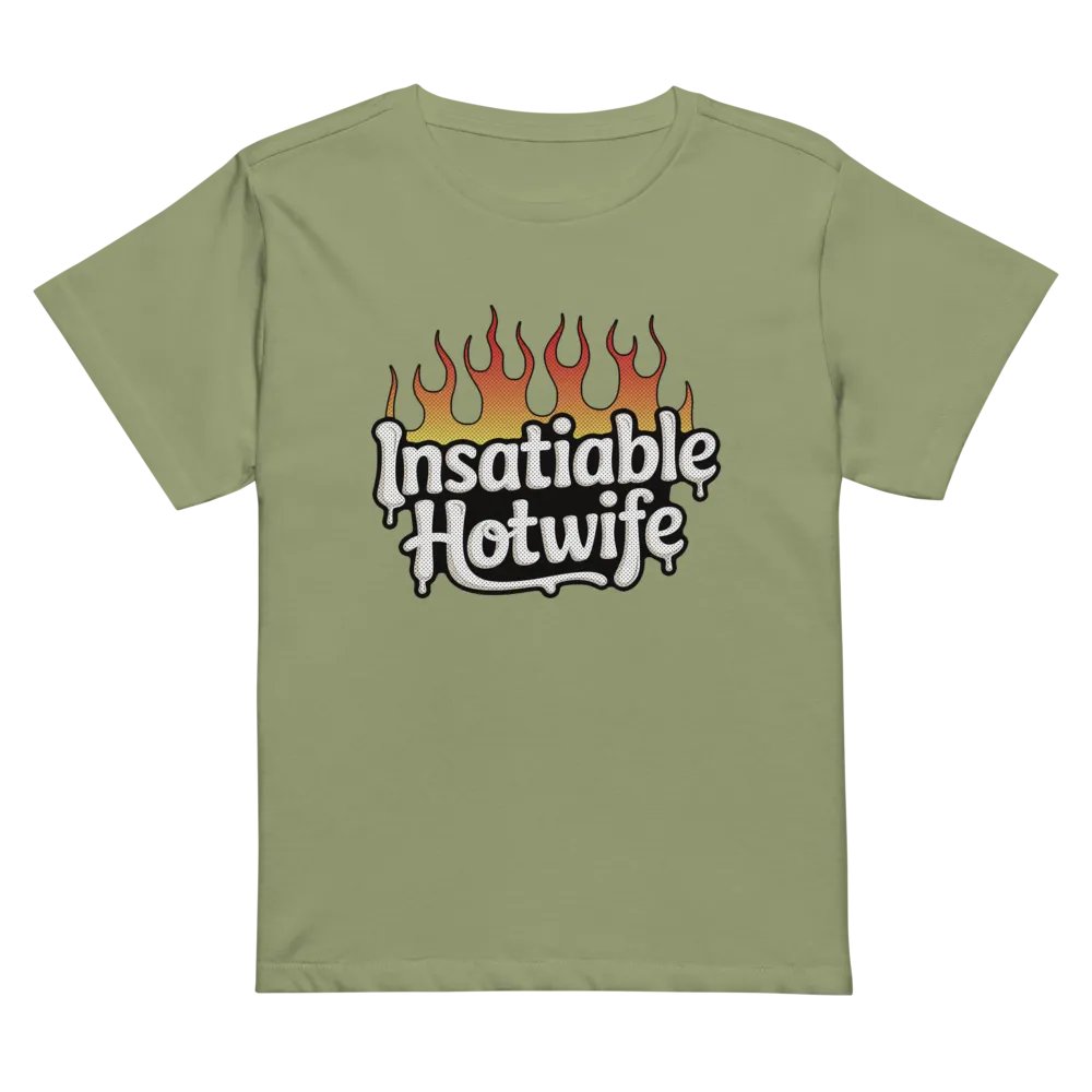 Insatiable Hotwife Short Waist Women's T-shirt product image (47)