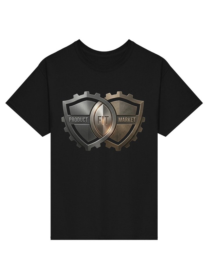 Product–Market Fit T-Shirt for Entrepreneurs | Minimal Startup & Business Design product image (1)