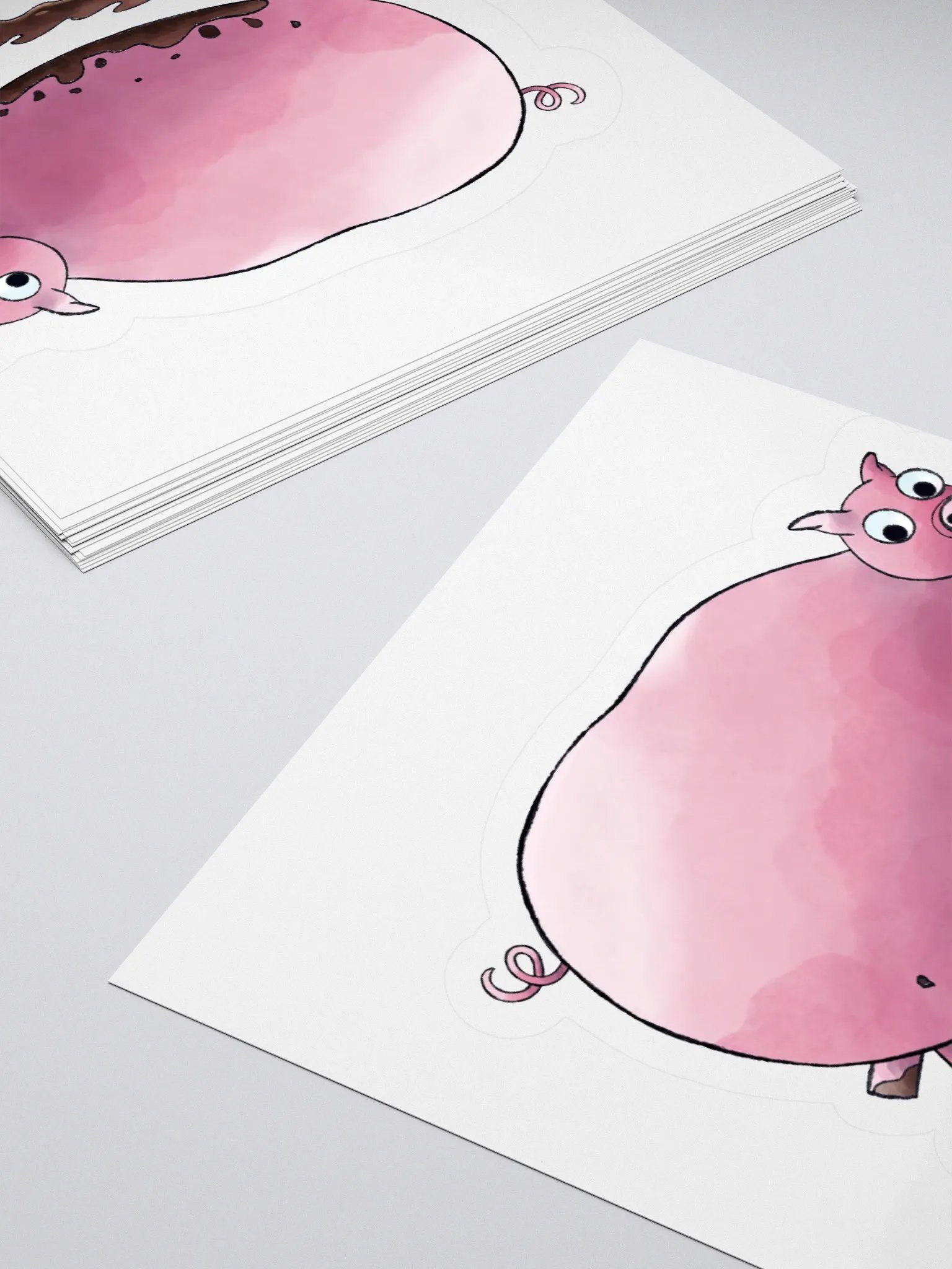 Impossible Farm Muddy Pig Stickers product image (4)